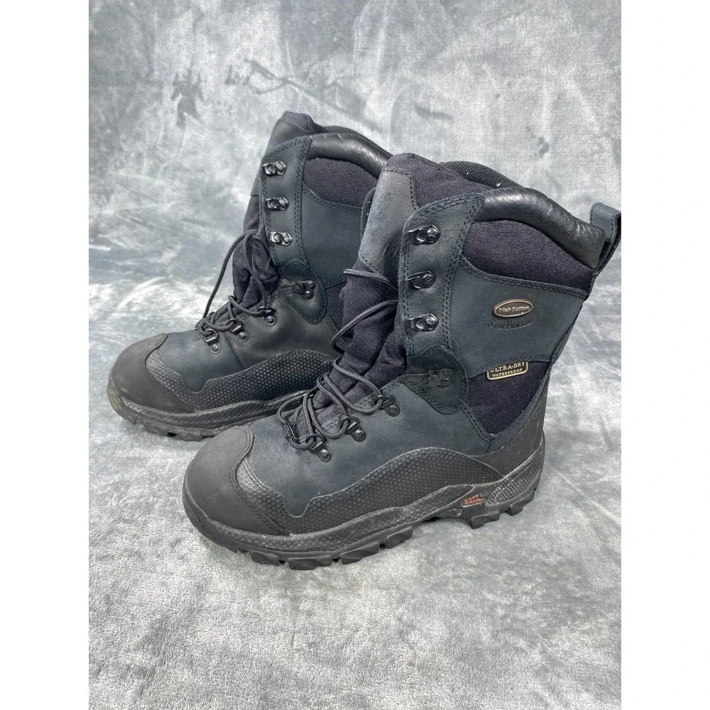 Irish Setter Snow Tracker Boots Mens 9US Black Waterproof Insulated Work Hunting